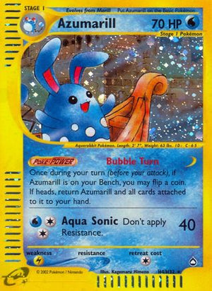 Azumarill H4/147 - Aquapolis Holofoil - Poke-Collect