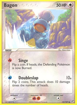 Bagon 52/107 - Deoxys Reverse Holofoil - Poke-Collect