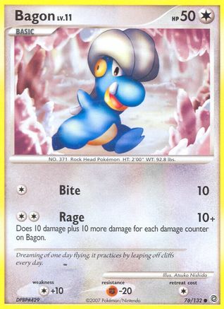 Bagon 76/132 - Secret Wonders Reverse Holofoil - Poke-Collect