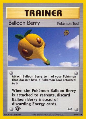 Balloon Berry 60/64 - Neo Revelation 1st Edition - Poke-Collect