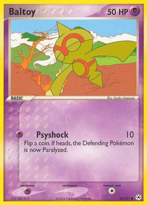 Baltoy 52/101 - Hidden Legends Reverse Holofoil - Poke-Collect