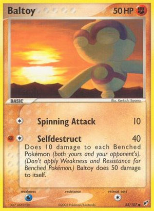 Baltoy 53/107 - Deoxys - Poke-Collect