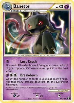 Banette 14/102 - HSTriumphant - Poke-Collect