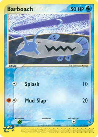 Barboach 51/97 - Dragon Reverse Holofoil - Poke-Collect