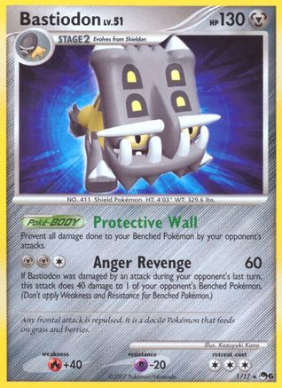 Bastiodon 1/17 - POP Series 6 - Poke-Collect