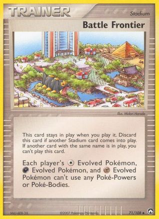 Battle Frontier 71/108 - Power Keepers Reverse Holofoil - Poke-Collect