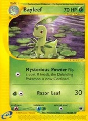 Bayleef 71/165 - Expedition Base Set Reverse Holofoil - Poke-Collect