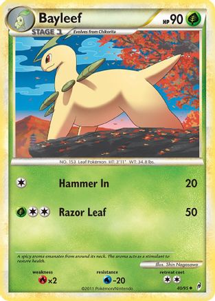 Bayleef 40/95 - Call of Legends - Poke-Collect