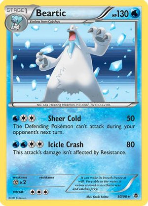 Beartic 30/98 - Emerging Powers Reverse Holofoil - Poke-Collect