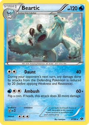 Beartic 37/99 - Next Destinies Reverse Holofoil - Poke-Collect