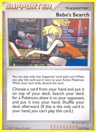 Bebe's Search 119/132 - Secret Wonders Reverse Holofoil - Poke-Collect