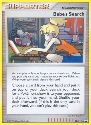 Bebe's Search 89/111 - Rising Rivals - Poke-Collect