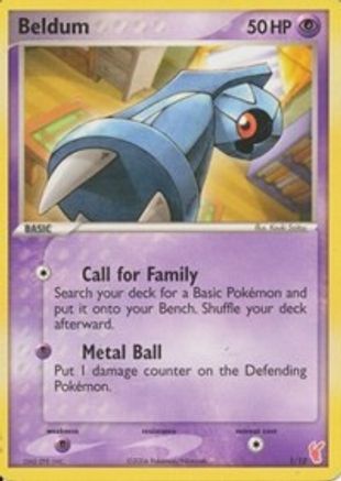 Beldum 1/12 - EX Trainer Kit 2 Plusle - Poke-Collect