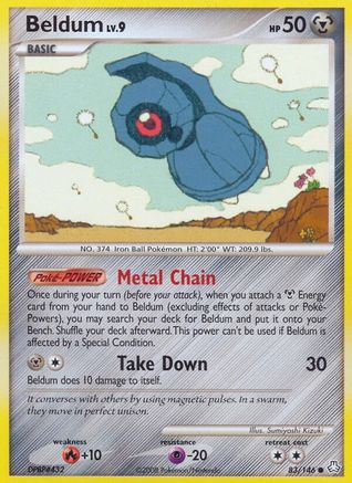 Beldum 83/146 - Legends Awakened Reverse Holofoil - Poke-Collect