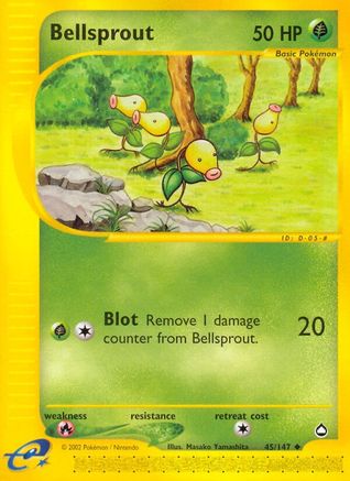 Bellsprout 45/147 - Aquapolis - Poke-Collect