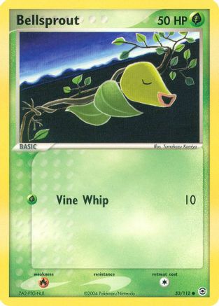 Bellsprout 53/112 - FireRed & LeafGreen Reverse Holofoil - Poke-Collect