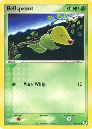 Bellsprout 53/112 - FireRed & LeafGreen Reverse Holofoil