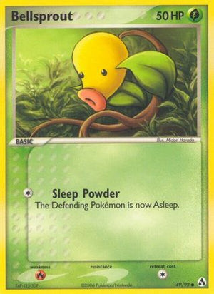 Bellsprout 49/92 - Legend Maker Reverse Holofoil - Poke-Collect