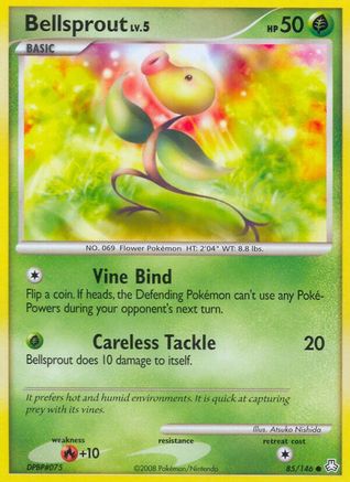 Bellsprout 85/146 - Legends Awakened Reverse Holofoil - Poke-Collect