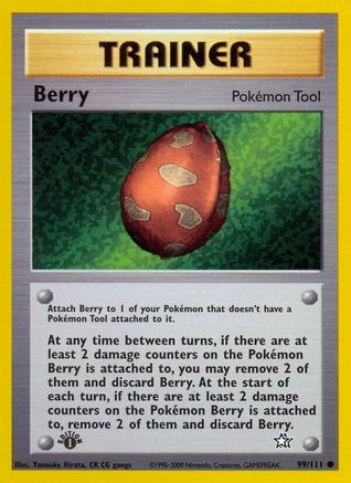 Berry 99/111 - Neo Genesis Unlimited - Poke-Collect