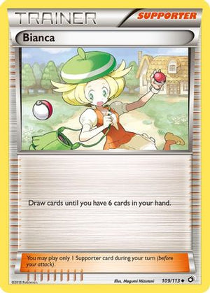 Bianca 109/113 - Legendary Treasures Reverse Holofoil - Poke-Collect