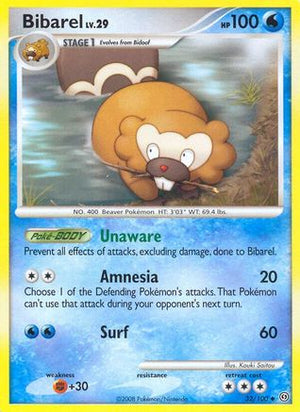 Bibarel 32/100 - Stormfront - Poke-Collect
