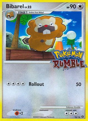 Bibarel 16/16 - Pokmon Rumble - Poke-Collect