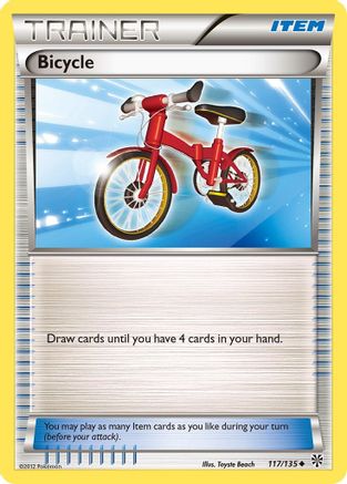 Bicycle 117/135 - Plasma Storm Reverse Holofoil - Poke-Collect