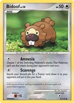 Bidoof 70/130 - Diamond & Pearl Reverse Holofoil - Poke-Collect