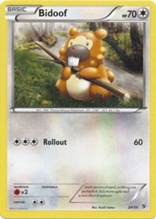 Bidoof 29/39 - Kalos Starter Set - Poke-Collect