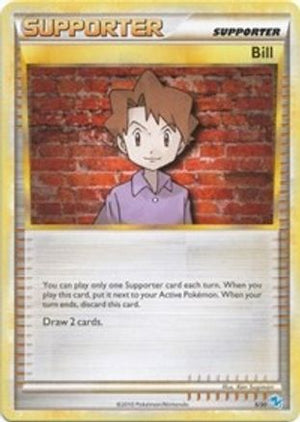 Bill (#5) 5 - HGSS Trainer Kit Gyarados & Raichu - Poke-Collect