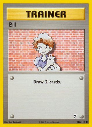 Bill 108/110 - Legendary Collection Reverse Holofoil - Poke-Collect