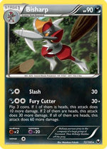 Bisharp (72) 72/108 - Dark Explorers Reverse Holofoil - Poke-Collect