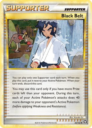 Black Belt 85/102 - Triumphant - Poke-Collect