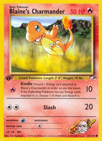 Blaine's Charmander 61/132 - Gym Heroes 1st Edition - Poke-Collect
