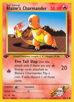 Blaine's Charmander 60/132 - Gym Challenge 1st Edition - Poke-Collect