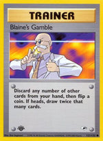 Blaine's Gamble 121/132 - Gym Heroes Unlimited - Poke-Collect