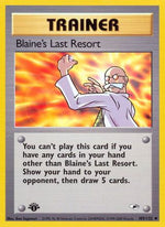 Blaine's Last Resort 105/132 - Gym Heroes Unlimited - Poke-Collect