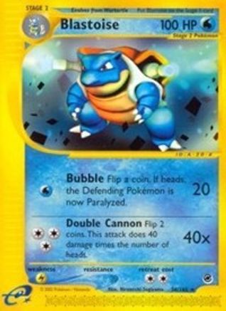 Blastoise (36) 36/165 - Expedition Reverse Holofoil - Poke-Collect