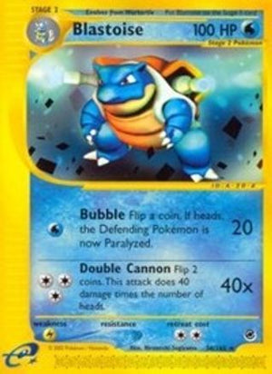 Blastoise 36/165 - Expedition Base Set - Poke-Collect