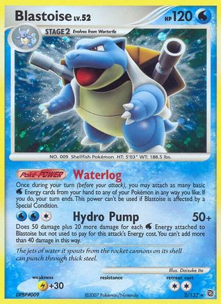 Blastoise 2/132 - Secret Wonders Reverse Holofoil - Poke-Collect