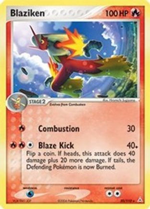 Blaziken 20/110 - Holon Phantoms Reverse Holofoil