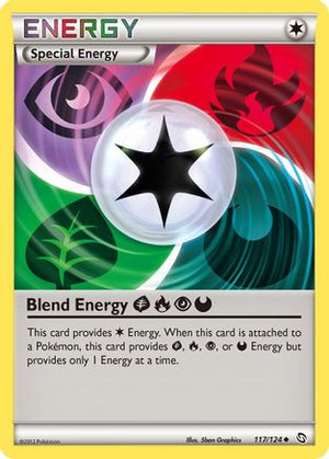 Blend Energy GrassFirePsychicDarkness 117/124 - Dragons Exalted - Poke-Collect