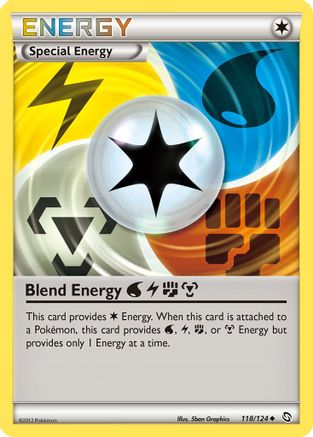 Blend Energy WLFM 118/124 - Dragons Exalted Reverse Holofoil - Poke-Collect