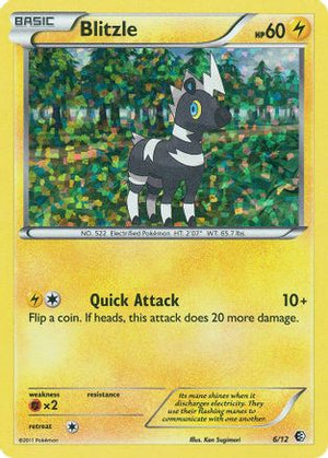 Blitzle 6/12 - McDonalds Collection 2011 Holofoil - Poke-Collect