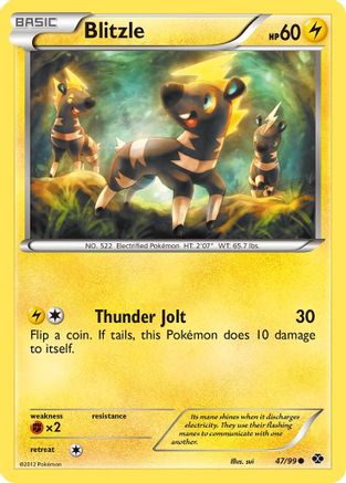 Blitzle 47/99 - Next Destinies - Poke-Collect