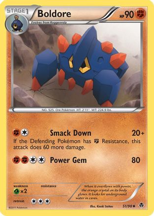 Boldore (51) 51/98 - Emerging Powers - Poke-Collect