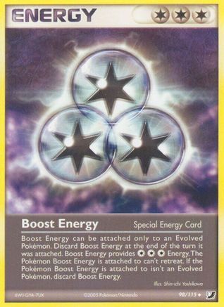 Boost Energy 98/115 - Unseen Forces - Poke-Collect