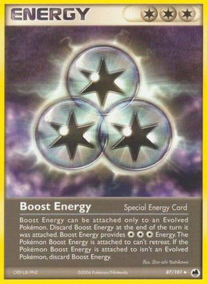 Boost Energy 87/101 - Dragon Frontiers Reverse Holofoil - Poke-Collect