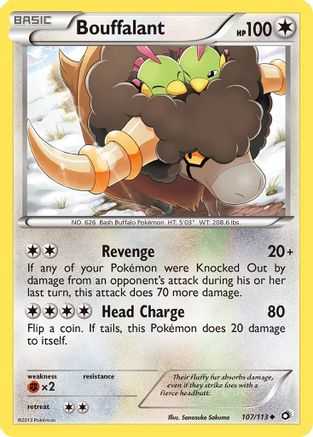 Bouffalant 107/113 - Legendary Treasures - Poke-Collect